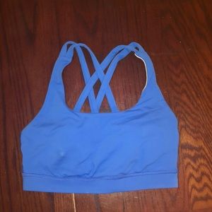 Lulu Lemon royal blue sports bra